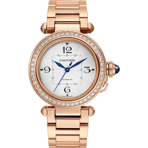 orologio cartier donna pasha oro|cartier oro da donna.